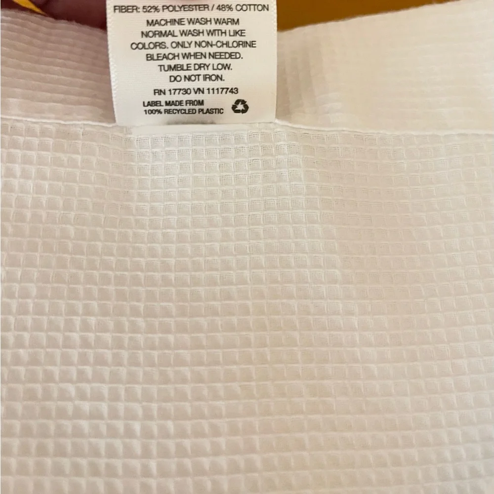 Waffle Weave Shower Curtain Room Essentials